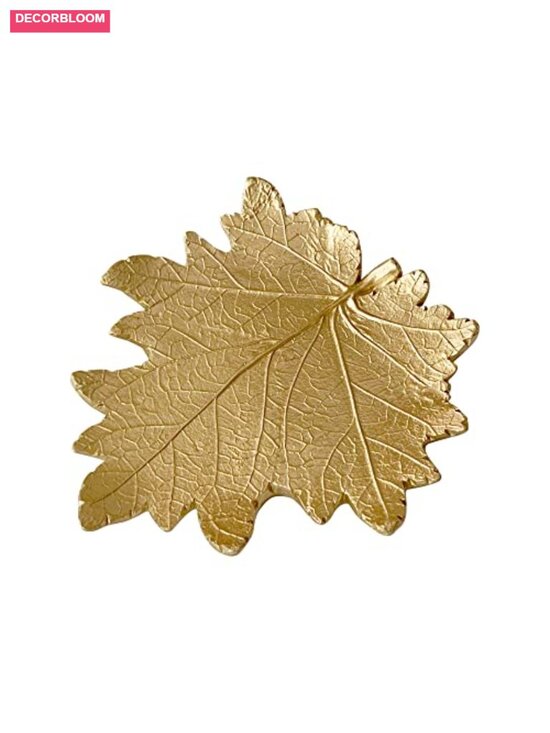 Other - Resin Leaf Shaped Jewelry Dish Ring Holder Trinket Organizer Gift
